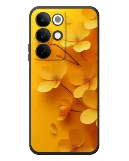 Чохол для Realme C85 з картинкою «Золоті пелюстки»