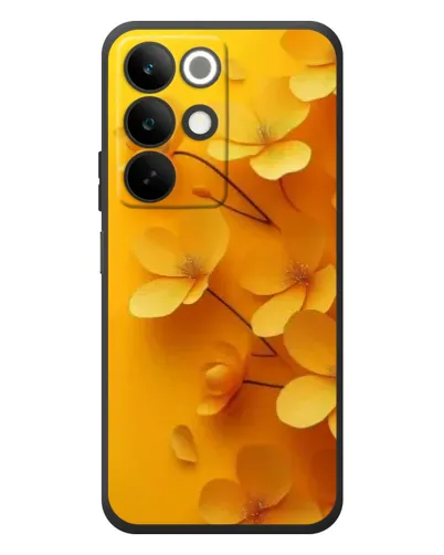 Чохол для Realme C85 з картинкою «Золоті пелюстки» Чохол для Realme C85 з картинкою «Золоті пелюстки»