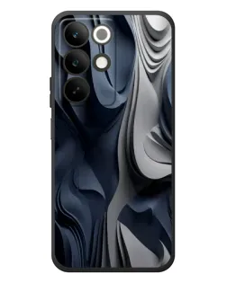 Чохол для Realme C85 з картинкою «Об'ємні сині складки» Чохол для Realme C85 з картинкою «Об'ємні сині складки»