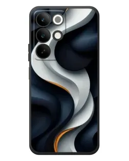 Чохол для Realme C85 з картинкою «Об'ємні чорно-білі стрічки» Чохол для Realme C85 з картинкою «Об'ємні чорно-білі стрічки»
