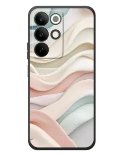 Чохол для Realme C85 з картинкою «Пастельні ніжні хвилі»