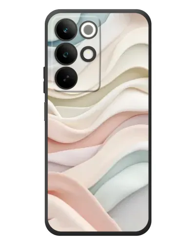 Чохол для Realme C85 з картинкою «Пастельні ніжні хвилі»