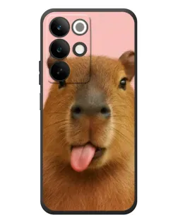 Чохол для Realme C85 з картинкою «Капібара з язиком» Чохол для Realme C85 з картинкою «Капібара з язиком»