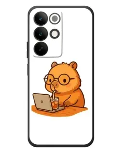 Чохол для Realme C85 з картинкою «Капібара з ноутбуком» Чохол для Realme C85 з картинкою «Капібара з ноутбуком»