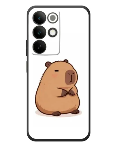 Чехол для Realme C85 с картинкой «Толстенькая капибара»