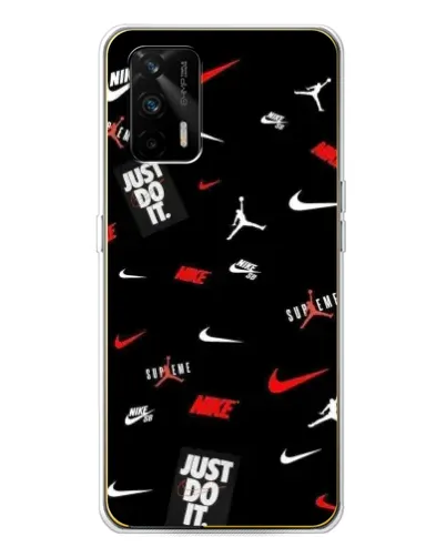Чехол для Realme GT 5G с картинкой «Nike Mix Pattern»