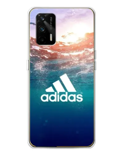 Чехол для Realme GT 5G с картинкой «Океанская глубина адидас» Чехол для Realme GT 5G с картинкой «Океанская глубина адидас»