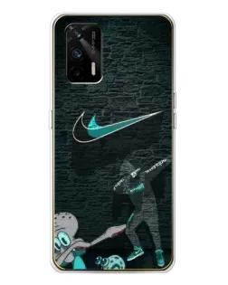 Чехол для Realme GT 5G с картинкой «Спортивный арт Nike» Чехол для Realme GT 5G с картинкой «Спортивный арт Nike»