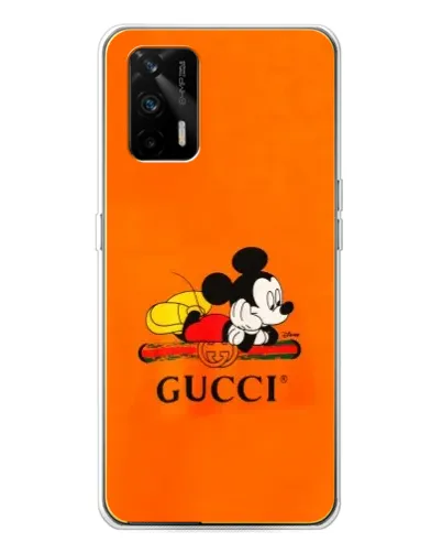 Чохол для Realme GT 5G з картинкою «Міккі Маус Gucci — помаранч» Чохол для Realme GT 5G з картинкою «Міккі Маус Gucci — помаранч»