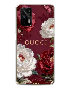 Чохол для Realme GT 5G з картинкою «Gucci — бордові троянди» Чохол для Realme GT 5G з картинкою «Gucci — бордові троянди»