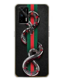 Чохол для Realme GT 5G з картинкою «Gucci — змія на смузі» Чохол для Realme GT 5G з картинкою «Gucci — змія на смузі»