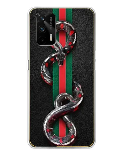 Чохол для Realme GT 5G з картинкою «Gucci — змія на смузі» Чохол для Realme GT 5G з картинкою «Gucci — змія на смузі»