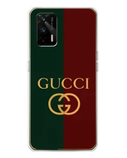 Чохол для Realme GT 5G з картинкою «Gucci — темно-зелений градієнт» Чохол для Realme GT 5G з картинкою «Gucci — темно-зелений градієнт»