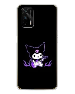 Чехол для Realme GT 5G с картинкой «Электрическая Kuromi»