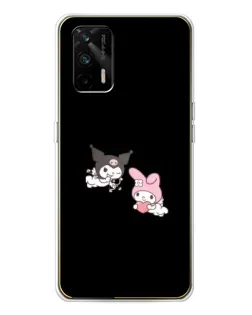 Чехол для Realme GT 5G с картинкой «My Melody и Kuromi»