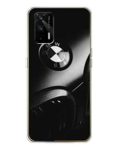 Чехол для Realme GT 5G с картинкой «Эмблема BMW — макро» Чехол для Realme GT 5G с картинкой «Эмблема BMW — макро»