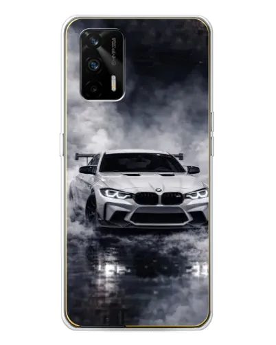 Чехол для Realme GT 5G с картинкой «BMW сквозь туман» Чехол для Realme GT 5G с картинкой «BMW сквозь туман»