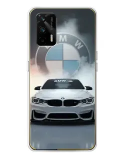Чохол для Realme GT 5G з картинкою «BMW в білому диму» Чохол для Realme GT 5G з картинкою «BMW в білому диму»