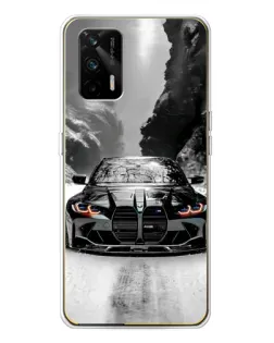 Чохол для Realme GT 5G з картинкою «BMW — акварельний дрифт» Чохол для Realme GT 5G з картинкою «BMW — акварельний дрифт»