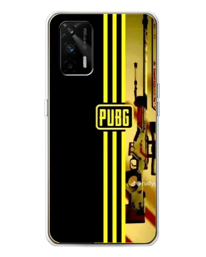Чехол для Realme GT 5G с картинкой «PUBG — камуфляжный шлем»