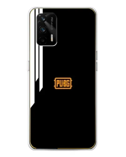 Чехол для Realme GT 5G с картинкой «PUBG — вертикальные линии»