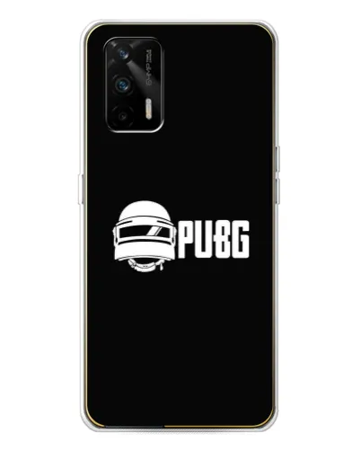 Чехол для Realme GT 5G с картинкой «PUBG — классический лого»