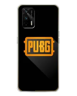 Чехол для Realme GT 5G с картинкой «PUBG — рамка лого»