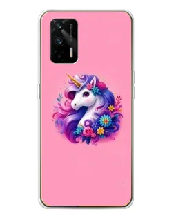Чехол для Realme GT 5G с картинкой «Сказочный единорог»