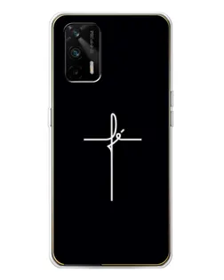 Чохол для Realme GT 5G з картинкою «Тонкий хрест»