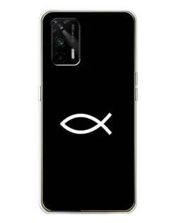 Чохол для Realme GT 5G з картинкою «Символ риби Jesus»