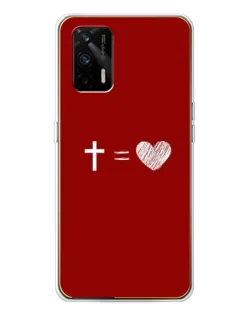 Чохол для Realme GT 5G з картинкою «Рівняння любові»