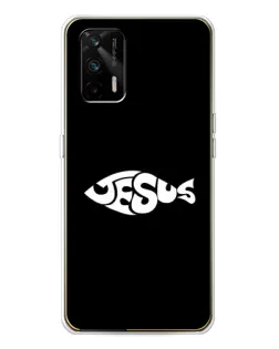 Чохол для Realme GT 5G з картинкою «Риба  Jesus»