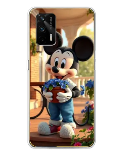 Чехол для Realme GT 5G с картинкой «Микки садовод» Чехол для Realme GT 5G с картинкой «Микки садовод»