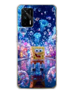 Чехол для Realme GT 5G с картинкой «Неоновый океан»