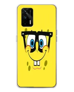 Чохол для Realme GT 5G з картинкою «Мінімалістичний Спанч Боб»
