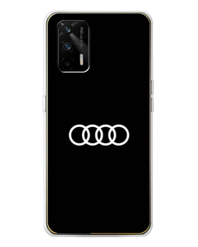 Чехол для Realme GT 5G с картинкой «Audi White Logo» Чехол для Realme GT 5G с картинкой «Audi White Logo»