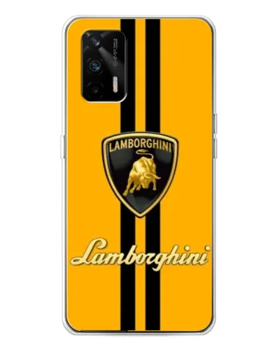 Чехол для Realme GT 5G с картинкой «Lamborghini Stripe желтый» Чехол для Realme GT 5G с картинкой «Lamborghini Stripe желтый»