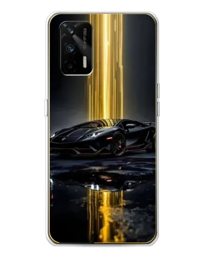 Чехол для Realme GT 5G с картинкой «Ночной Lamborghini драйв» Чехол для Realme GT 5G с картинкой «Ночной Lamborghini драйв»