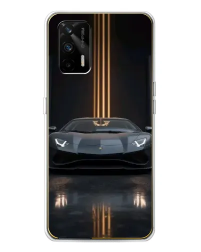 Чехол для Realme GT 5G с картинкой «Lamborghini золотые линии» Чехол для Realme GT 5G с картинкой «Lamborghini золотые линии»