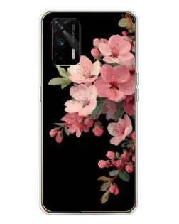 Чехол для Realme GT 5G с картинкой «Розовая ветка сакуры» Чехол для Realme GT 5G с картинкой «Розовая ветка сакуры»