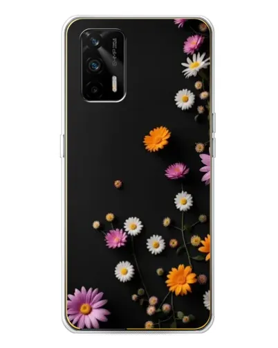 Чехол для Realme GT 5G с картинкой «Цветочная композиция»
