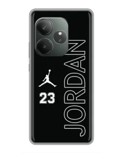 Чохол для Realme GT 6 з картинкою «Jordan Vertical»