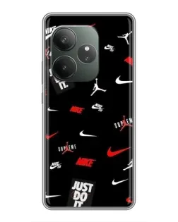 Чохол для Realme GT 6 з картинкою «Nike Mix Pattern»