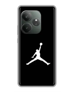 Чохол для Realme GT 6 з картинкою «Jordan Silhouette»
