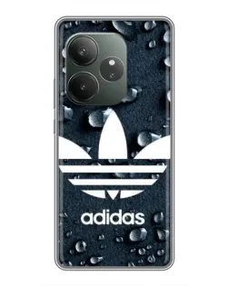 Чохол для Realme GT 6 з картинкою «Adidas Trefoil Blue»