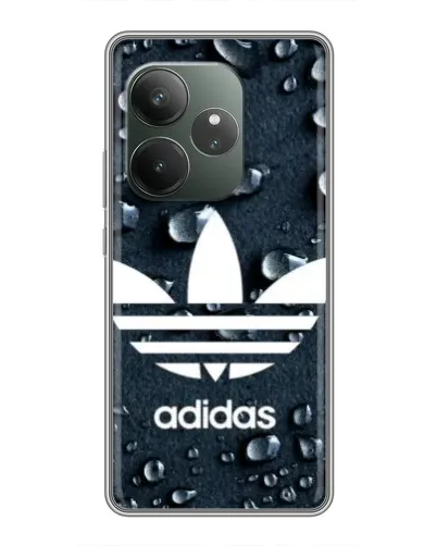 Чохол для Realme GT 6 з картинкою «Adidas Trefoil Blue»