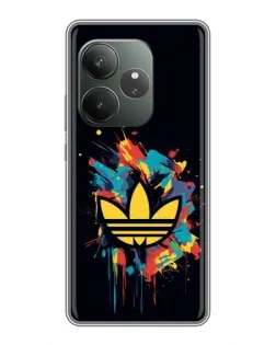 Чохол для Realme GT 6 з картинкою «Adidas Splash»