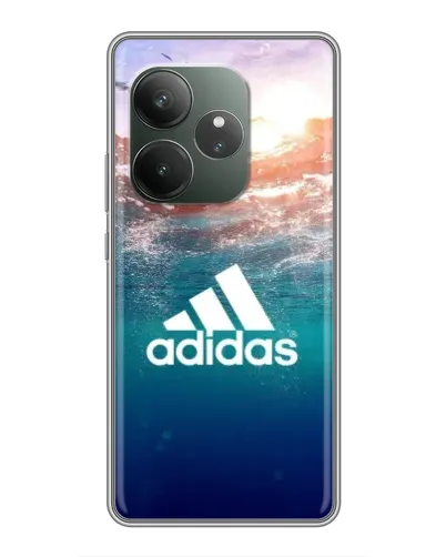 Чохол для Realme GT 6 з картинкою «Океанська глибина адідас»