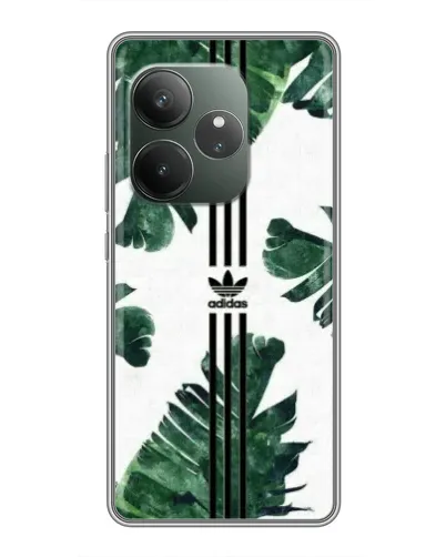 Чохол для Realme GT 6 з картинкою «Пальмове листя адідас»