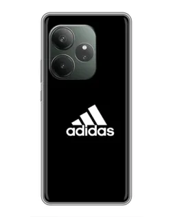 Чохол для Realme GT 6 з картинкою «Чорна класика Adidas»